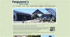 Desktop Screenshot of fergussonsmotorlodge.co.nz